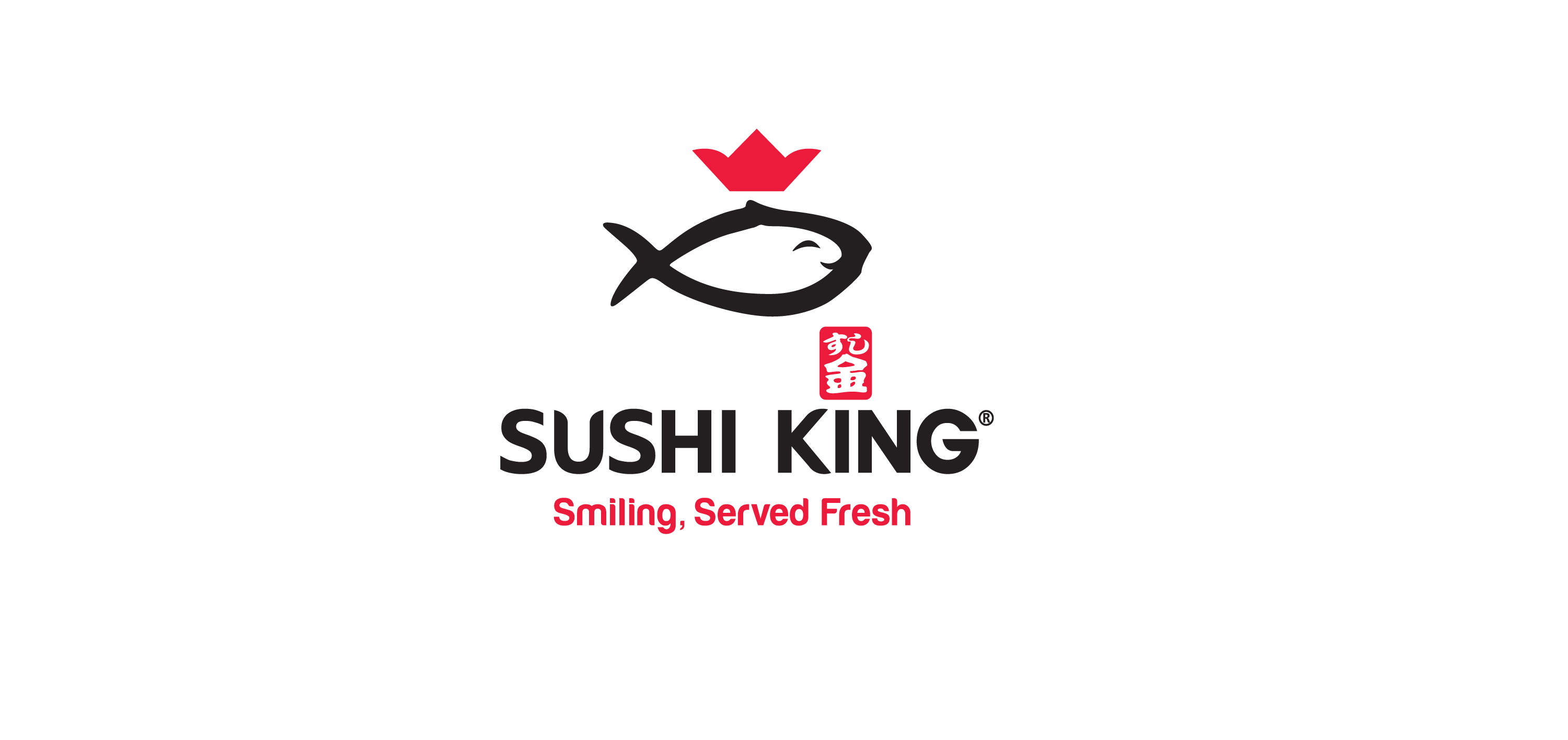 sushi king logo vector