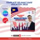 Template Selamat Hari Malaysia Canva 2022