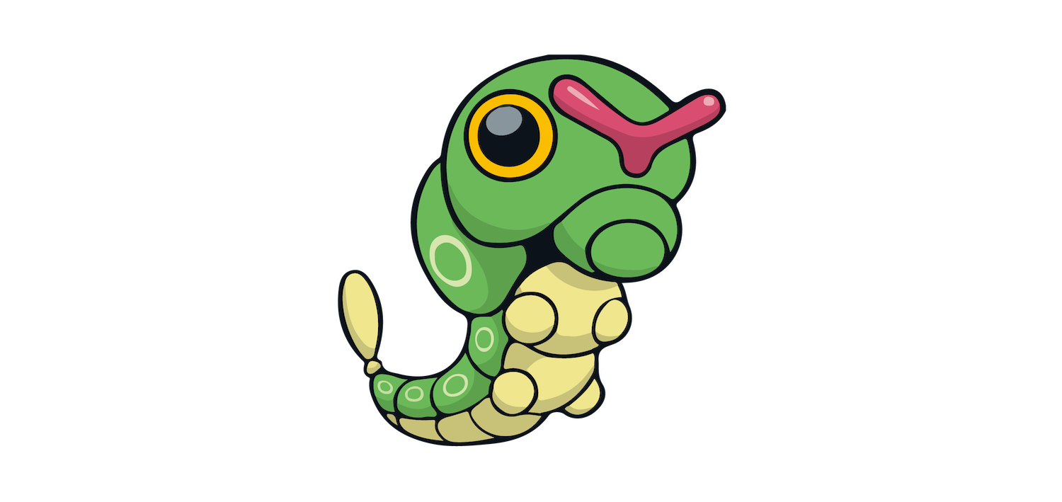 caterpie svg ai